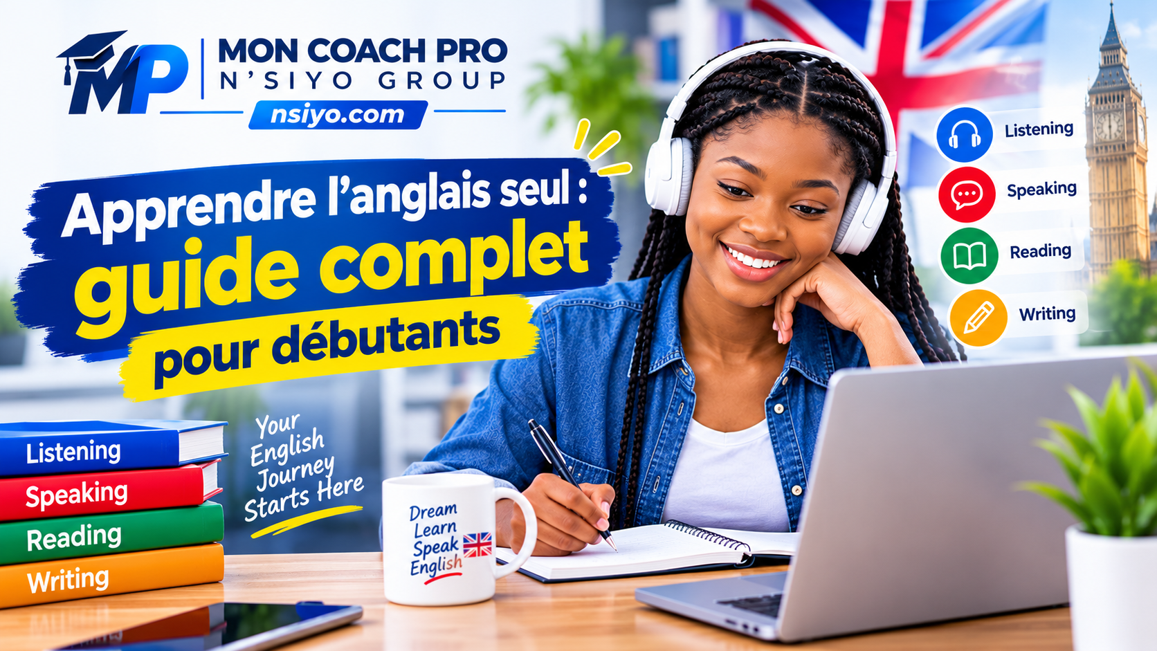 Apprendre l’anglais seul : guide complet pour débutants