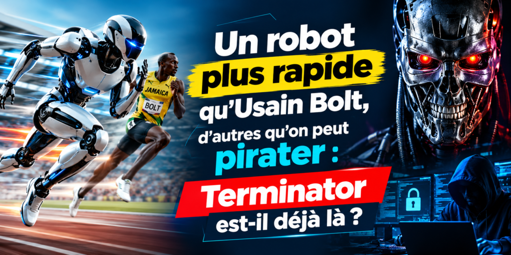 Un robot plus rapide qu'Usain Bolt, d'autres qu'on peut pirater : Terminator est-il déjà là ?