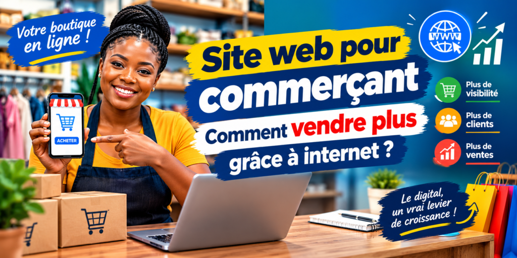 Site web pour commerçant : comment vendre plus grâce à internet