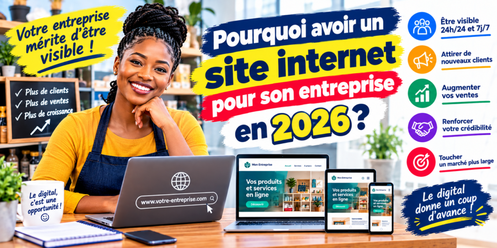 Pourquoi avoir un site internet pour son entreprise en 2026 ?
