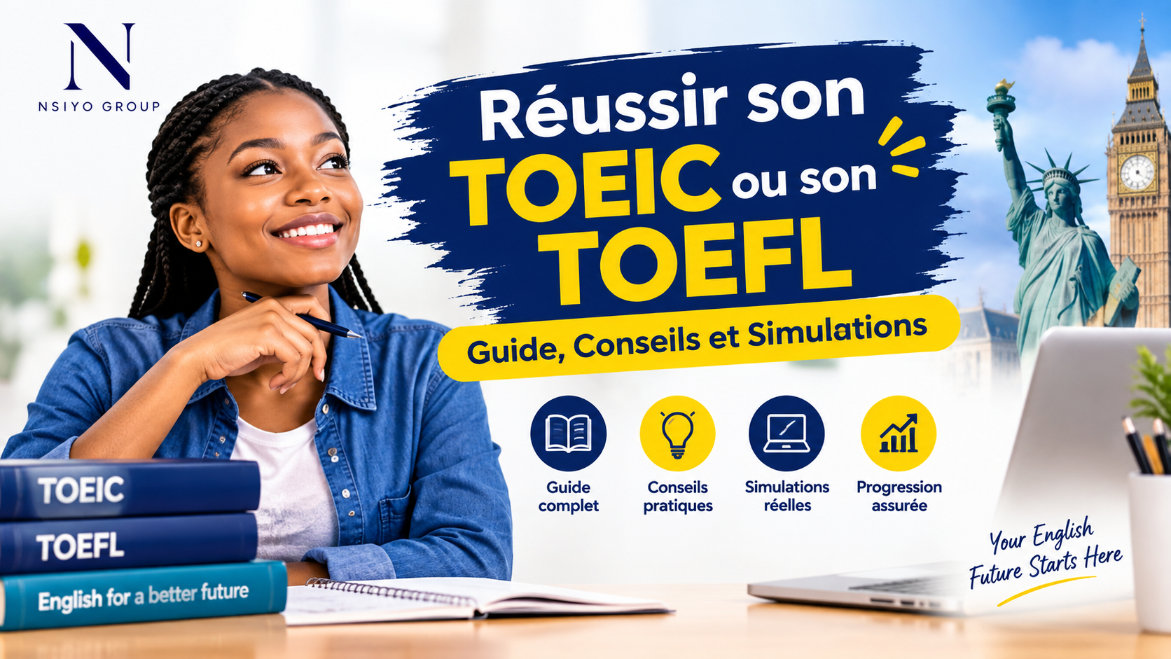 Réussir son TOEIC ou son TOEFL : Guide, Conseils et Simulations