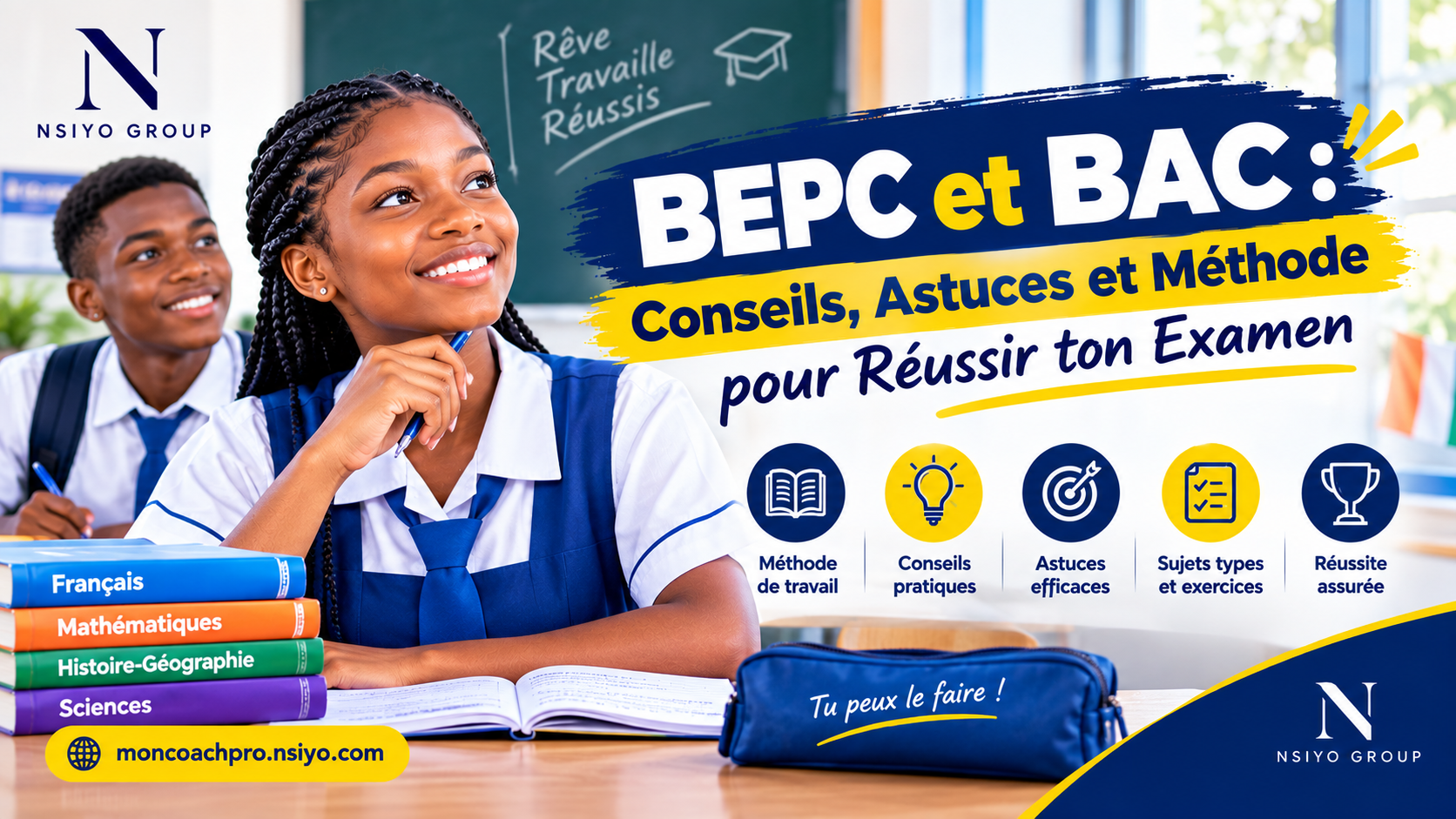 BEPC et BAC : Conseils, Astuces et Méthode pour Réussir ton Examen