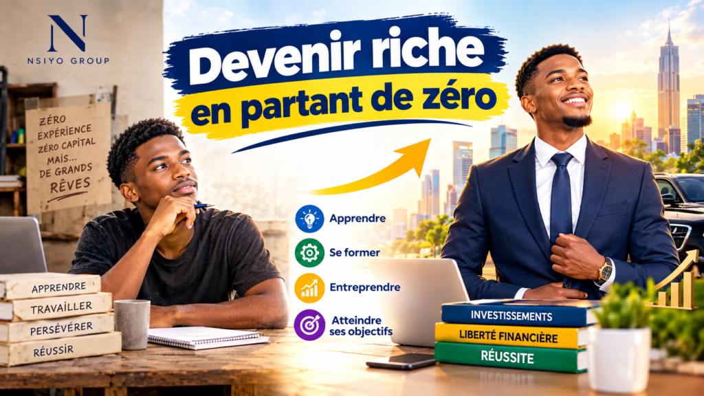 Devenir riche en partant de zéro