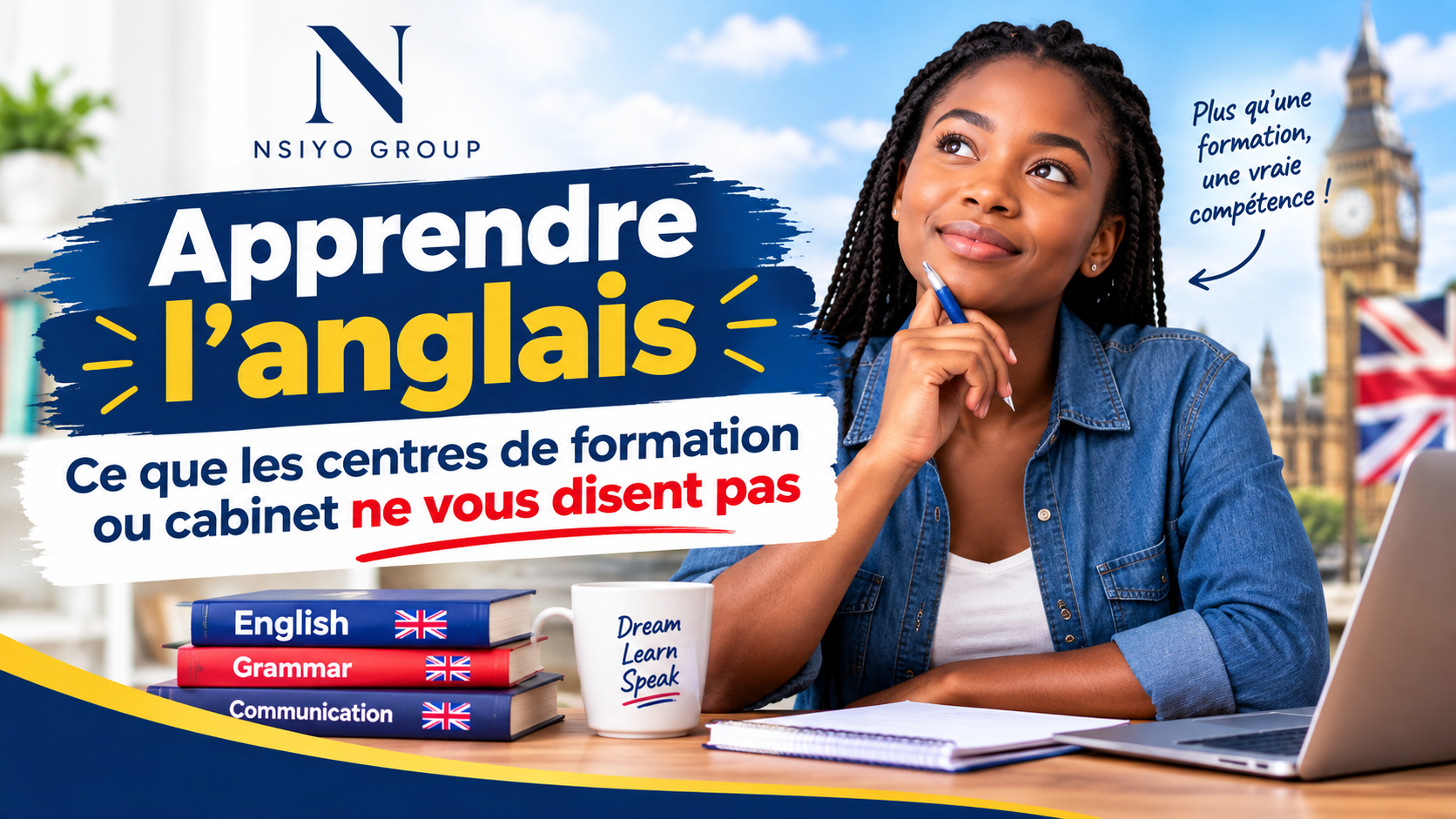 Apprendre l&rsquo;anglais: ce que les centres de formation ou cabinet ne vous disent pas